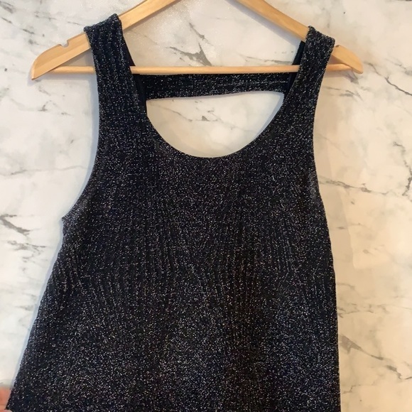 Everly Black Sparkly Swing Dress… - Picture 3 of 9